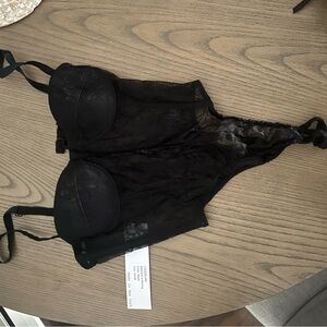 LaQuan Smith corset suit